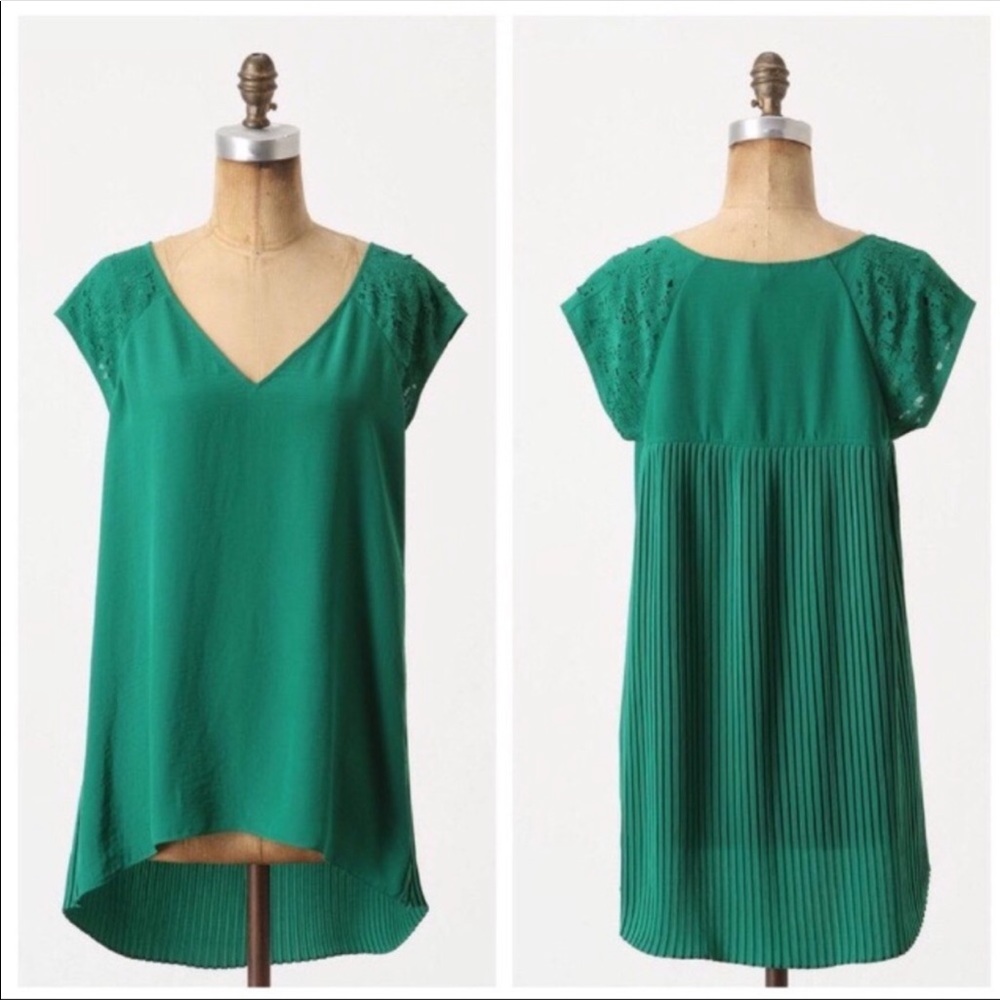 Anthropologie Leifsdottir Clipper Cities Blouse